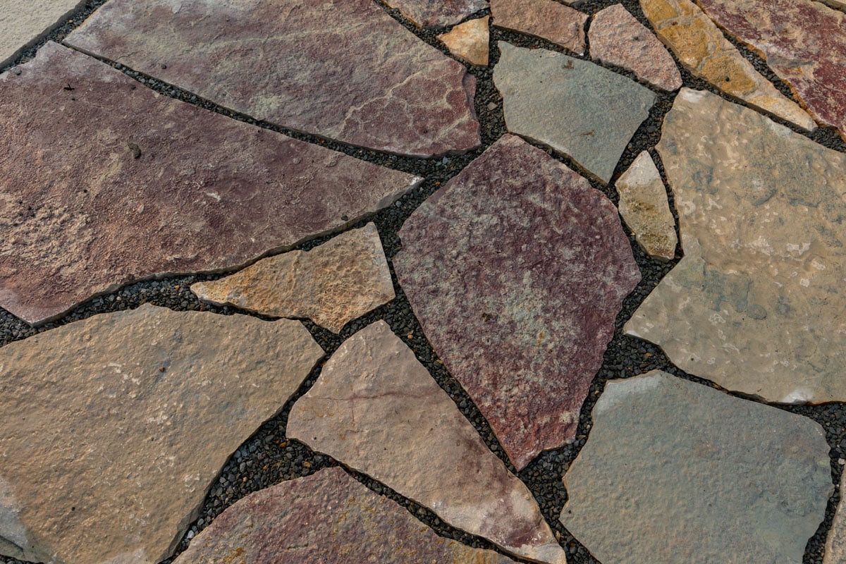 Thermal Bluestone Pattern Flagging – Lang Stone