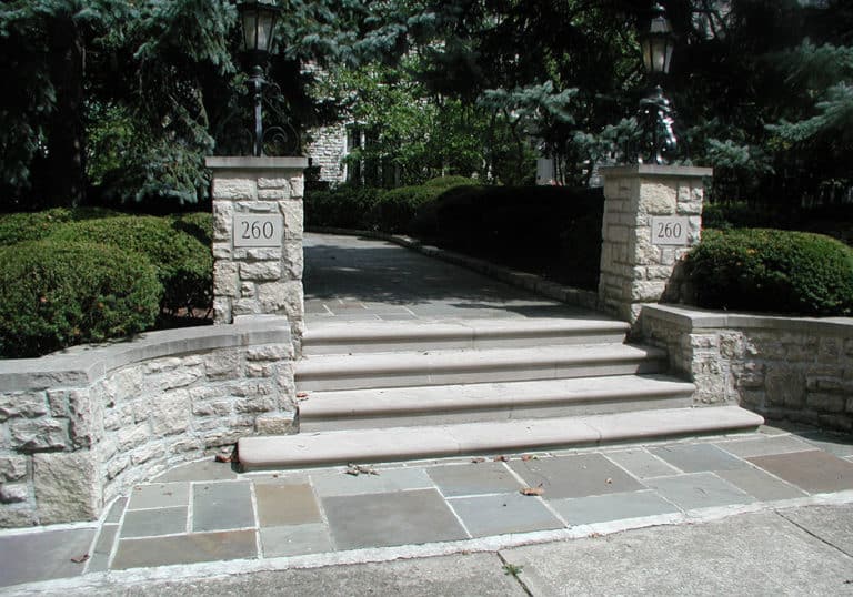 Indiana Limestone Steps Lang Stone