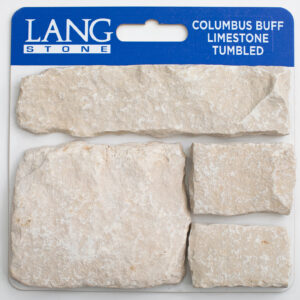 Columbus Buff Limestone Tumbled Veneer